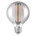Ledvance Vintage 1906 LED E27 Globe Smoke 11W 500lm - 818 Extra Warmweiß | Dimmbar - Ersatz für 42W