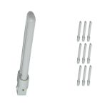 Mehrfachpackung 10x Osram Dulux S 9W 827 | Extra Warmweiß - 2-Pins