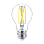 Philips Master LED E27 Birne Fadenlampe Klar 5.9W 806lm - 922-927 Dim To Warm | Höchste Farbwiedergabe - Dimmbar - Ersatz Für 60W