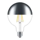 Philips klassisch LEDbulb E27 G120 7.2W 827 650lm | Dimmbar - Extra Warmweiß - Ersatz für 50W
