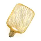 Osram Decor Eben Lamp In Metall Gehäuse LED E27 Special Matt Gold 3.5W 300lm - 827 Extra Warmweiß | Ersatz Für 25W