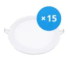 Mehrfachpackung 15x LED Downlight UltraSlim 24W 1950lm 110D - 840 Kaltweiß | 295mm - Ausschnitt 280mm