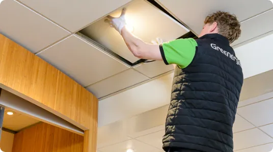 Installation LED-Panel